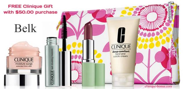 Belk: The next Clinique Gift starts August 4 2015 Belk: The next Clinique Gift starts August 4 2015