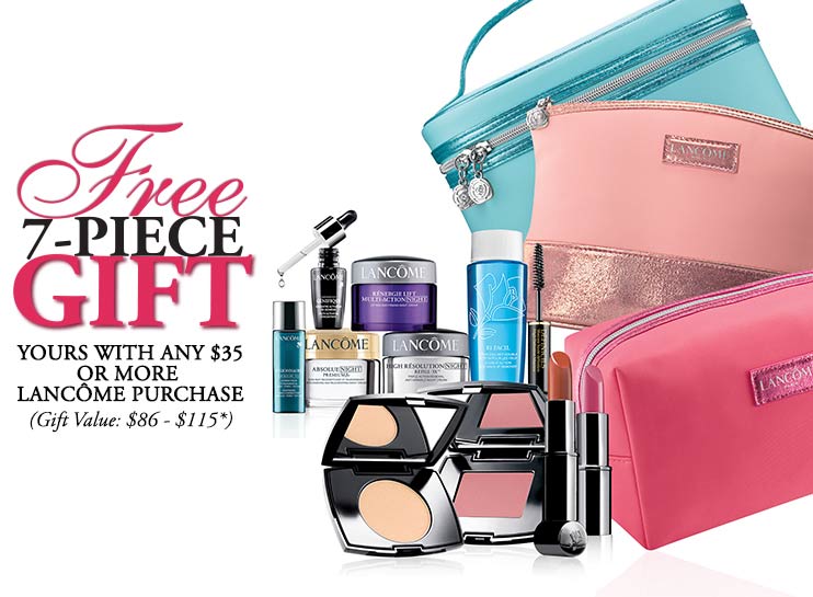 2015 Free Lancome Gift With Purchase | My Blog