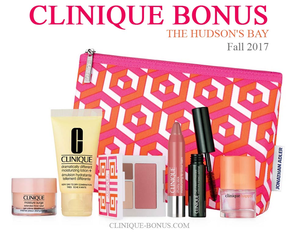 Clinique Bonus at Clinique.ca in May Canada