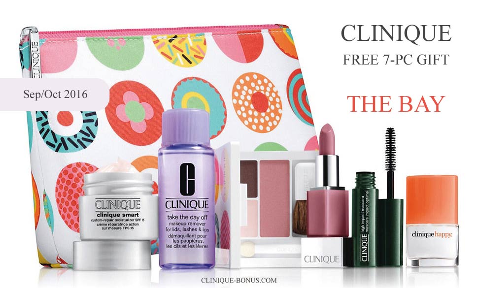 Clinique Bonus at Clinique.ca in July Canada