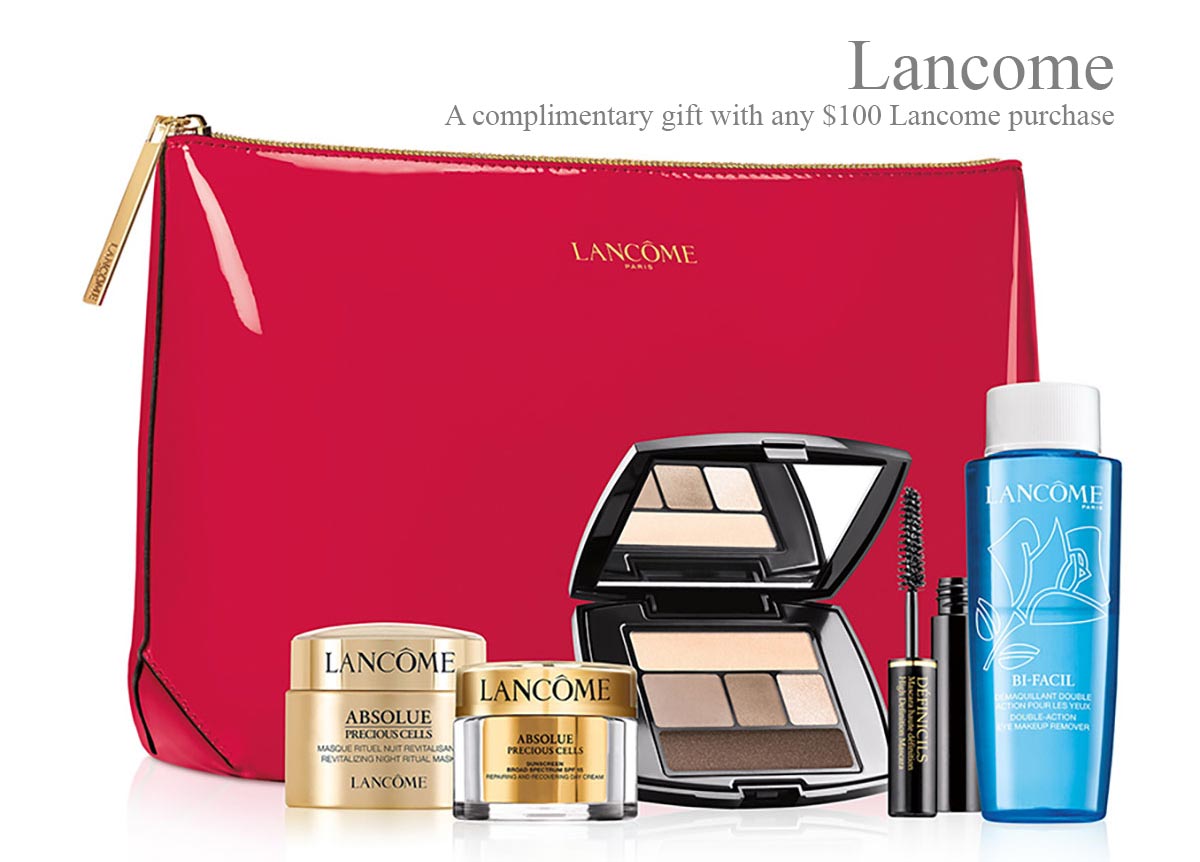 Lancome Gift With Purchase Dillards April 2017 Lamoureph Blog