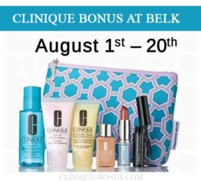 Up To A 9-piece Clinique Gift At Belk - February 2023