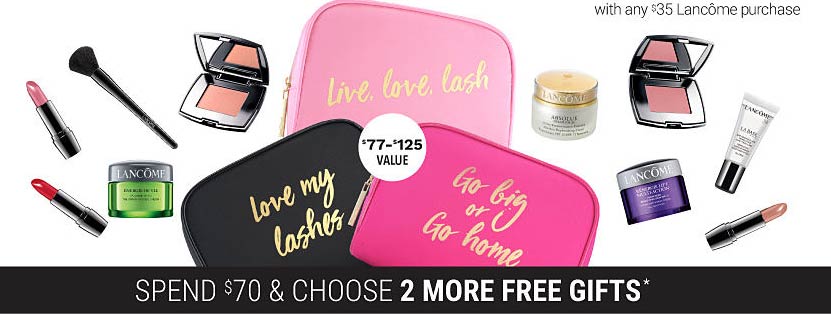 Extra Gifts Spend 70 Or More And Choose A Free Bonus Skincare Duo Makeup Trio