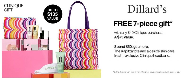 Clinique Gifts At Dillard&Amp;#39;S - 2022