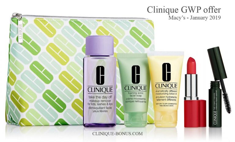 Starts soon: Up to a 10-pc Clinique Gift at Macy's - March 2023