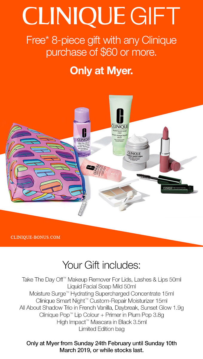 Current & Clinique Gifts December 2019