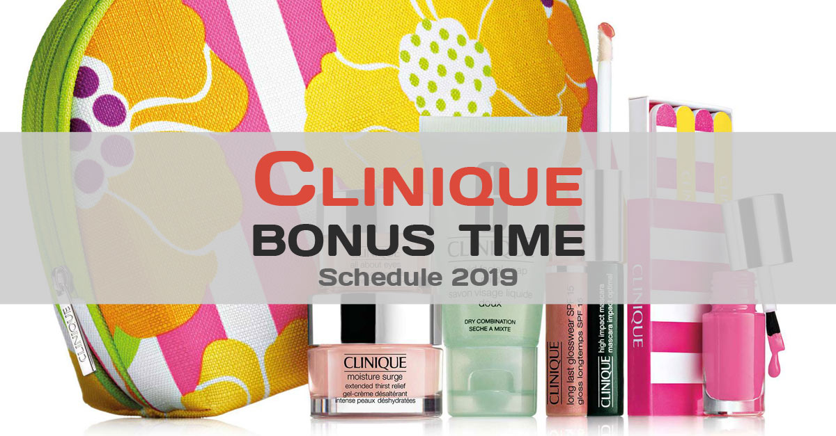 Clinique Bonuses in Canada 2019/2020