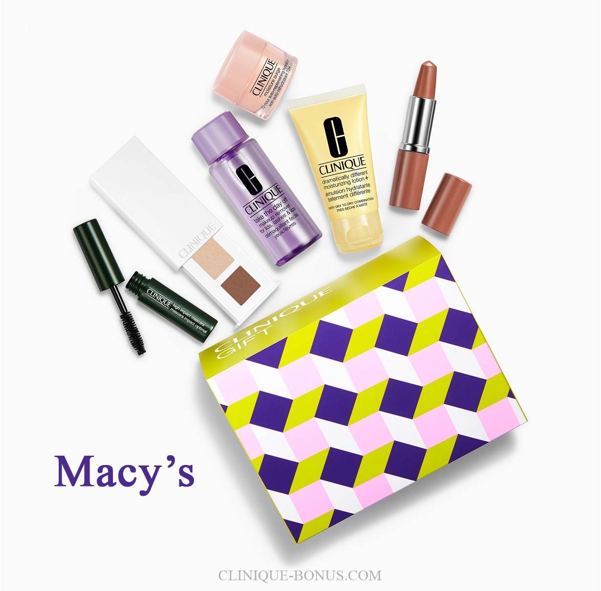 Free Clinique gifts with purchase at Macy's 2021