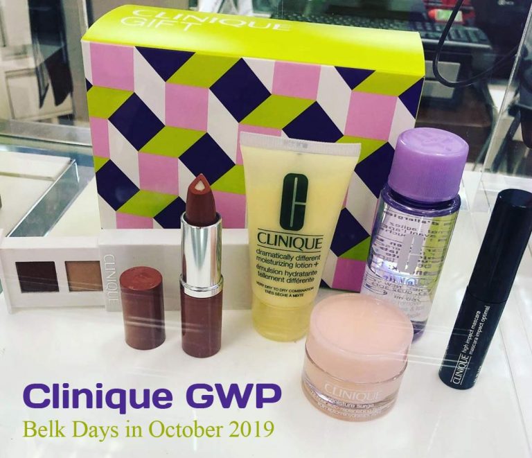 A free 6piece Clinique gift at Belk November 2023