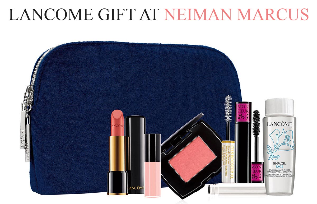 All Lancome Gift with Purchase offers