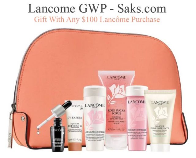 All Gift with Purchase offers in April 2021