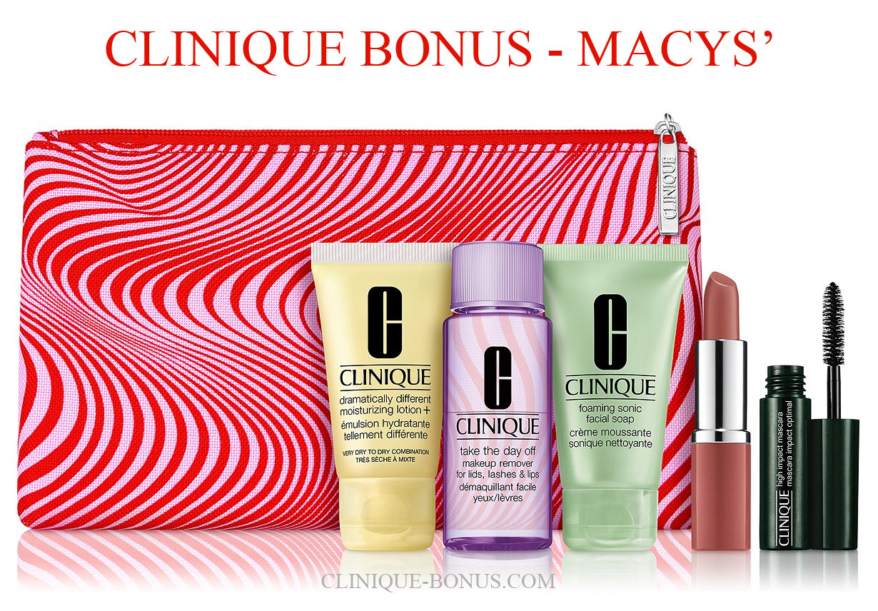 Clinique Spring/Summer Bonus at Macy's July 2020