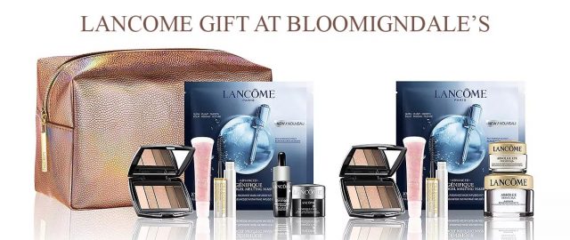 All Lancome Gift with Purchase offers in January 2023