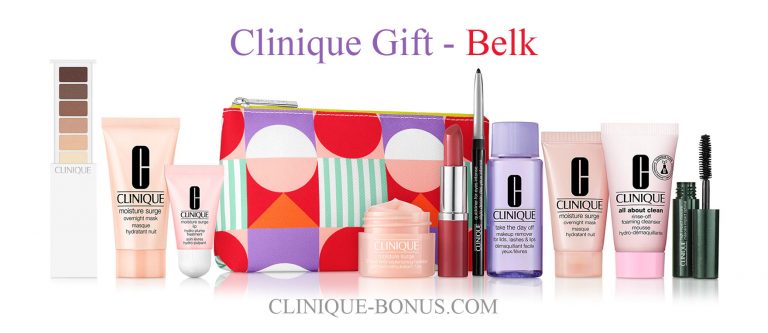 A Free 5-Pc Clinique Gift At Belk - October 2022