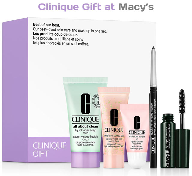 Fall Clinique gifts at Macy's October 2023