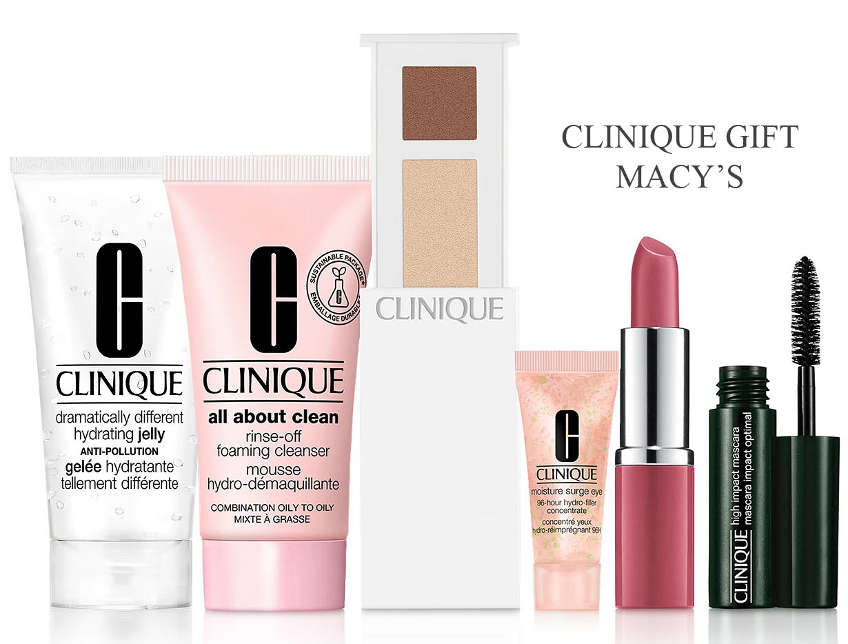 Chemicus rots Floreren Clinique Gifts at Macy's - 2023