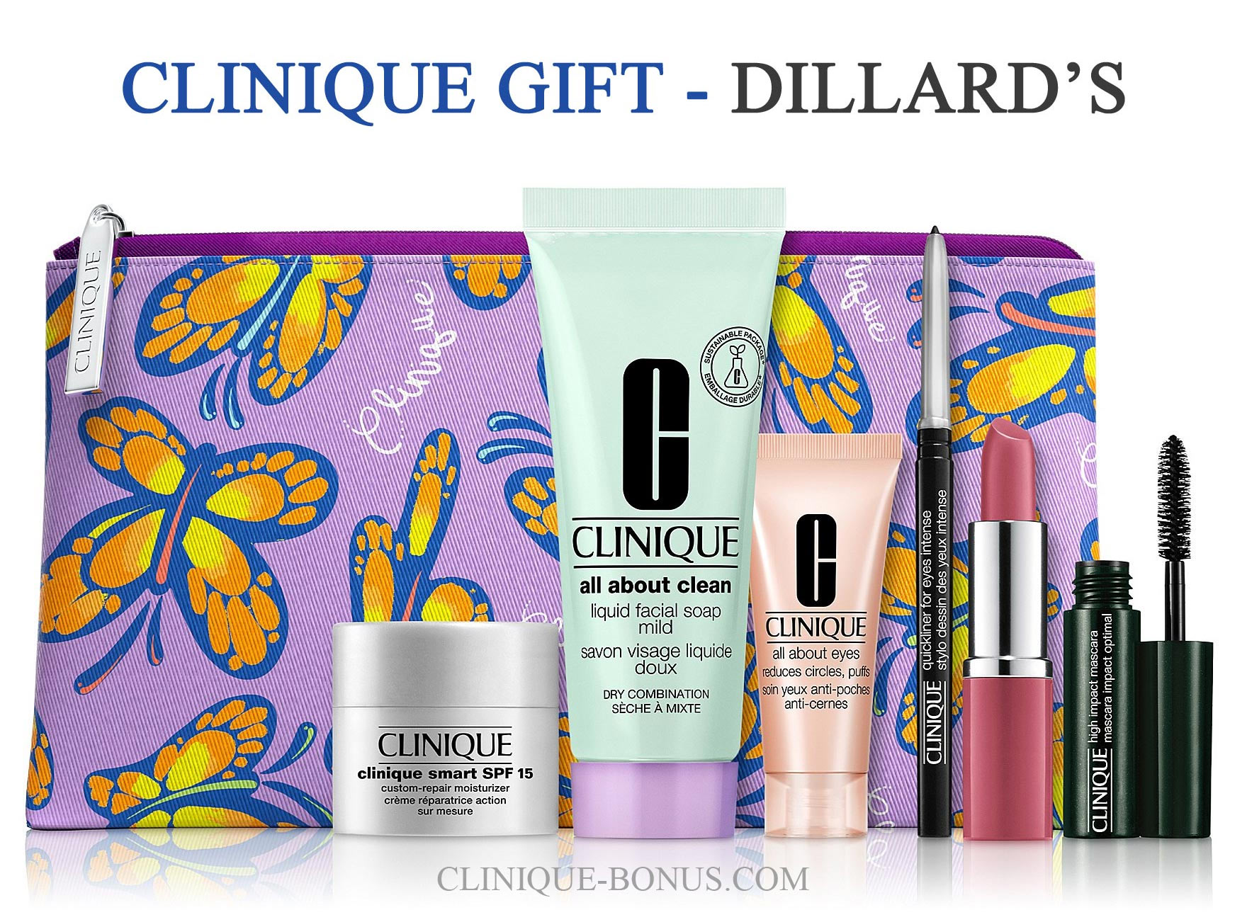 Clinique's Best & Brightest: Skincare and Makeup Set 2021 NEW | eBay