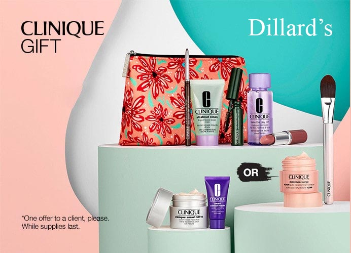 Clinique Gifts at Dillard's 2023