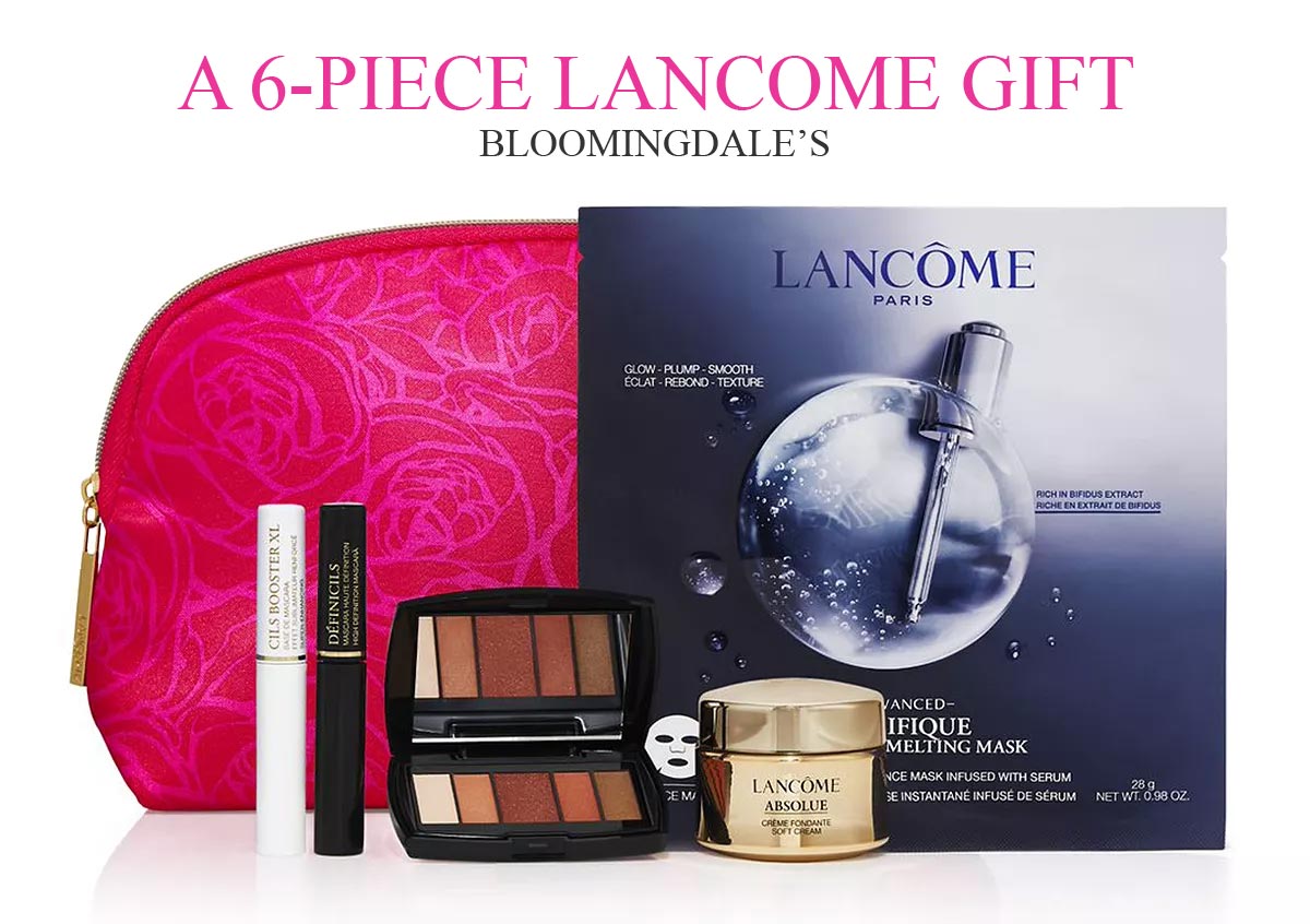 All Lancome Gift with Purchase offers in January 2024