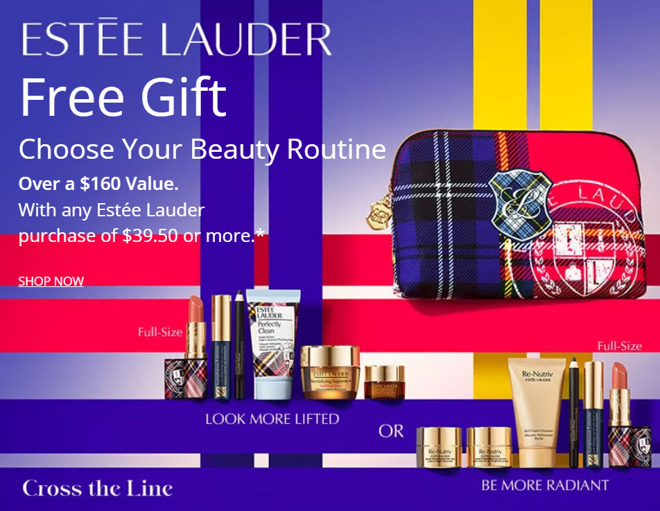 Estee Lauder Supercharge Your Radiance 6-Piece Skincare Gift Set (save 35%)  | ASOS